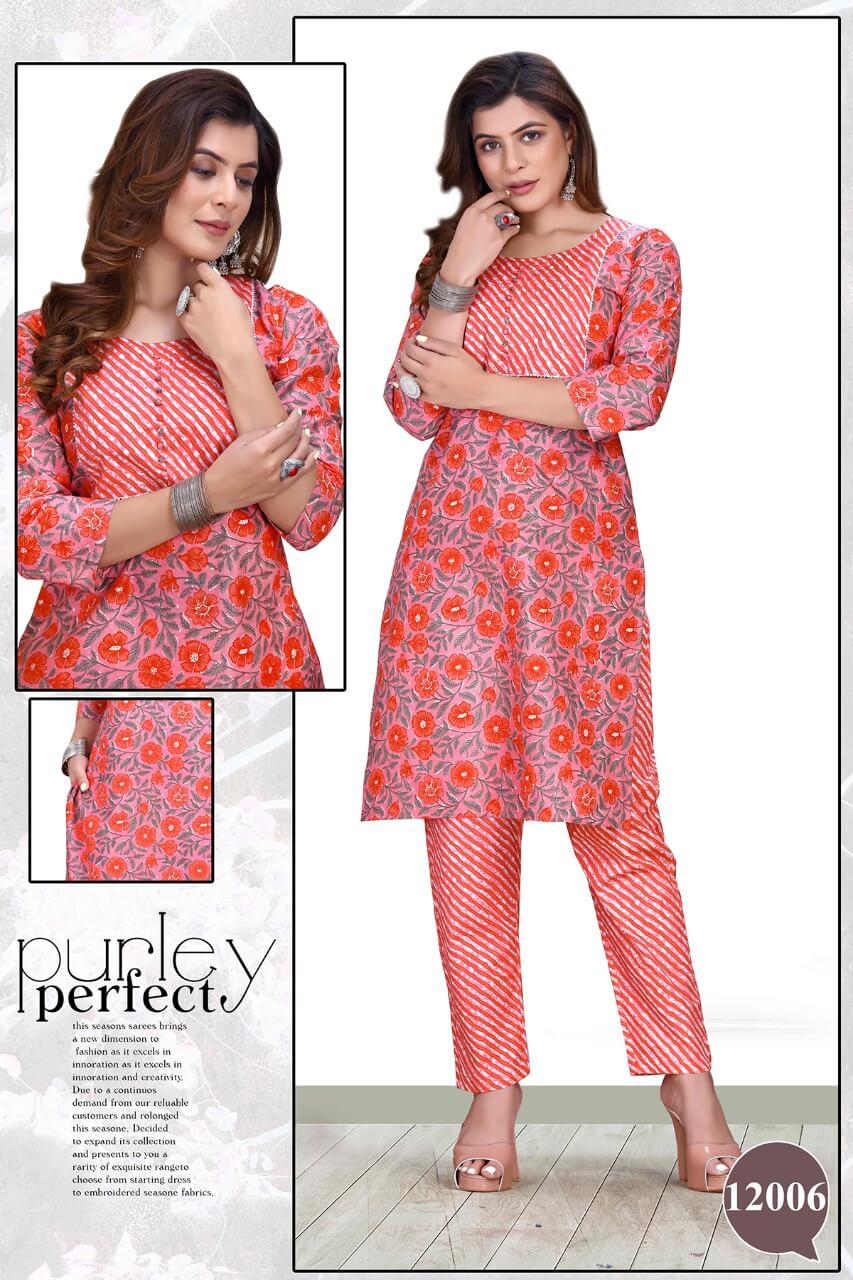 Mayra Summer Cool Regular Wear Wholesale Cotton Kurti With Bottom Catalog